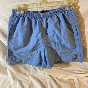 Patagonia Blue Recycled Fishing Net Shorts